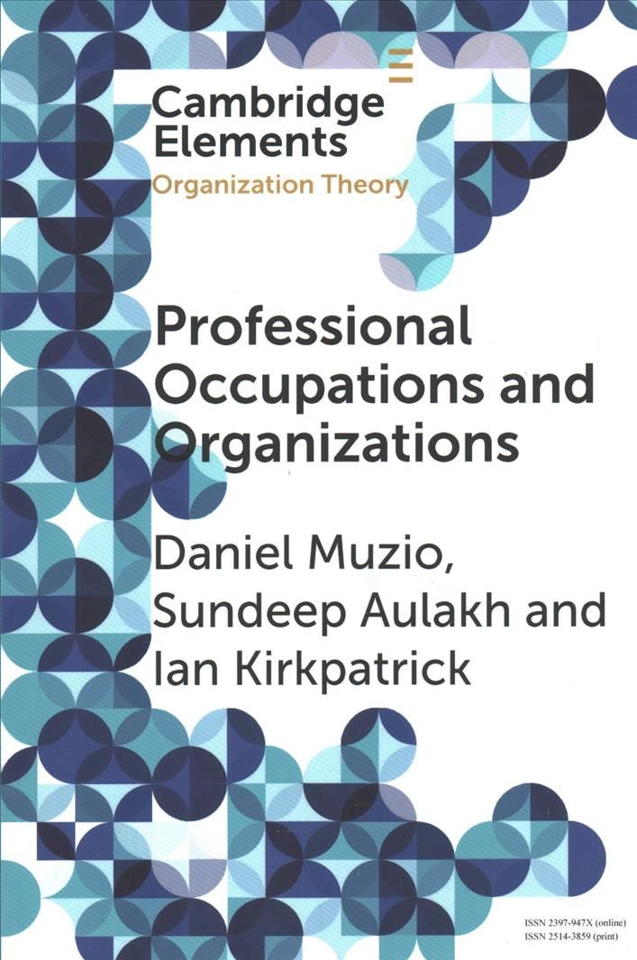 Professional Occupations and Organizations 9781108789851 (Paperback)