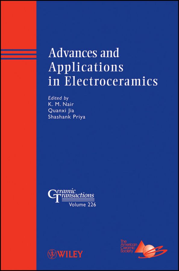 Advances and Applications in Electroceramics 9781118059999 (Hardback)