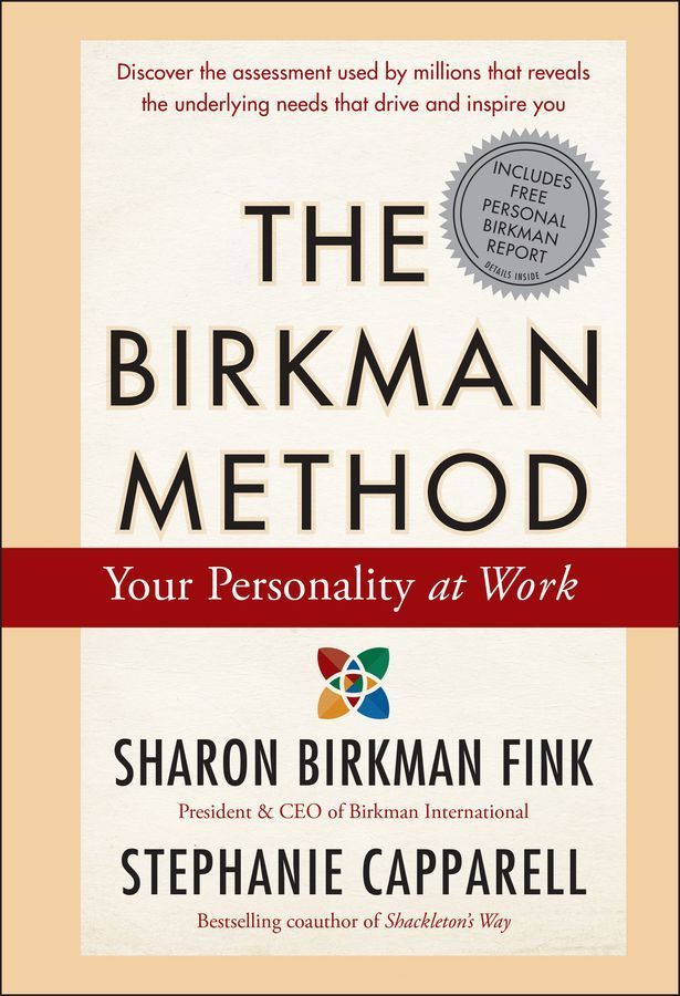 The Birkman Method By Sharon Birkman Fink, Stephanie Capparell