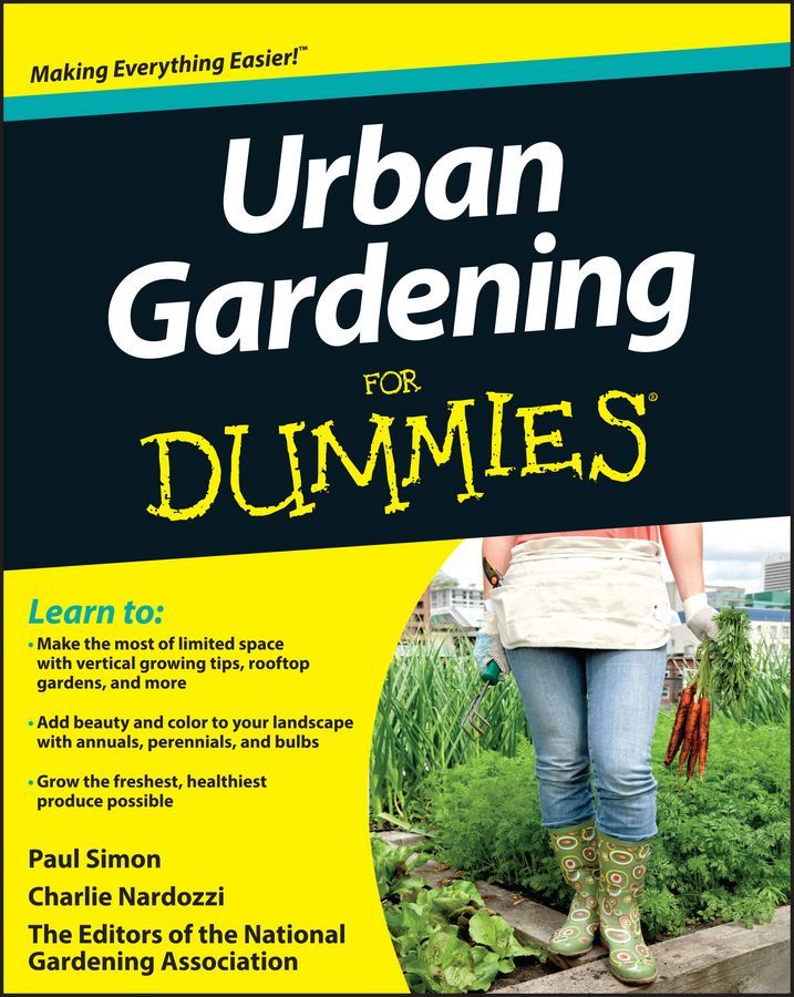Urban Gardening for Dummies 9781118340356 (Paperback)
