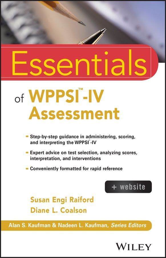Essentials of WPPSI-IV Assessment 9781118380628 (Paperback)