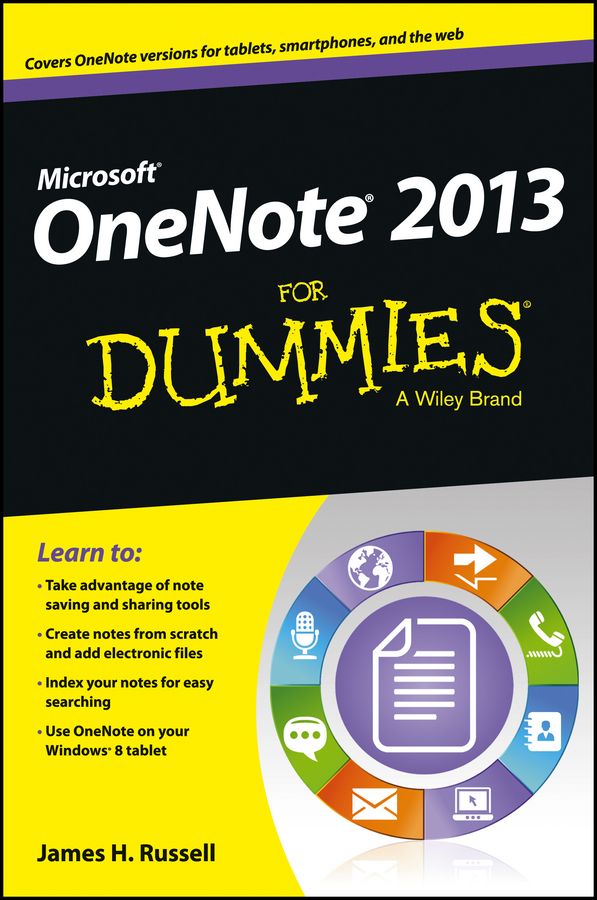 OneNote 2013 for Dummies By James H. Russell 9781118550564 (Paperback)