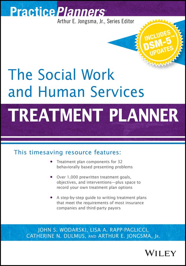 The Social Work and Human Services Treatment Planner, With DSM-5 Updates