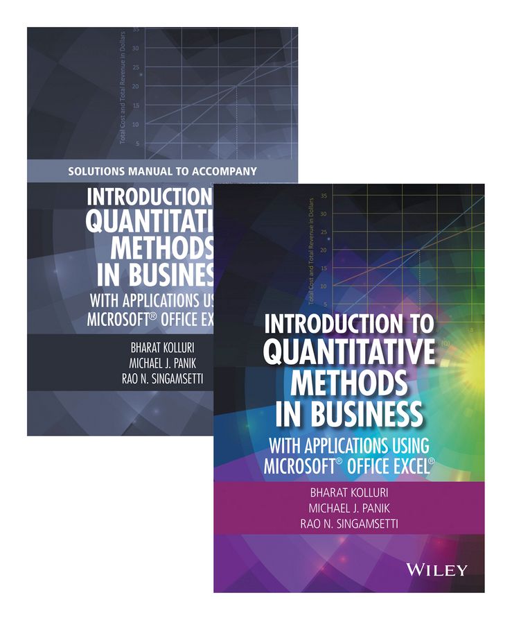 Introduction to Quantitative Methods in Business, With Applications Using Microsoft Office Excel