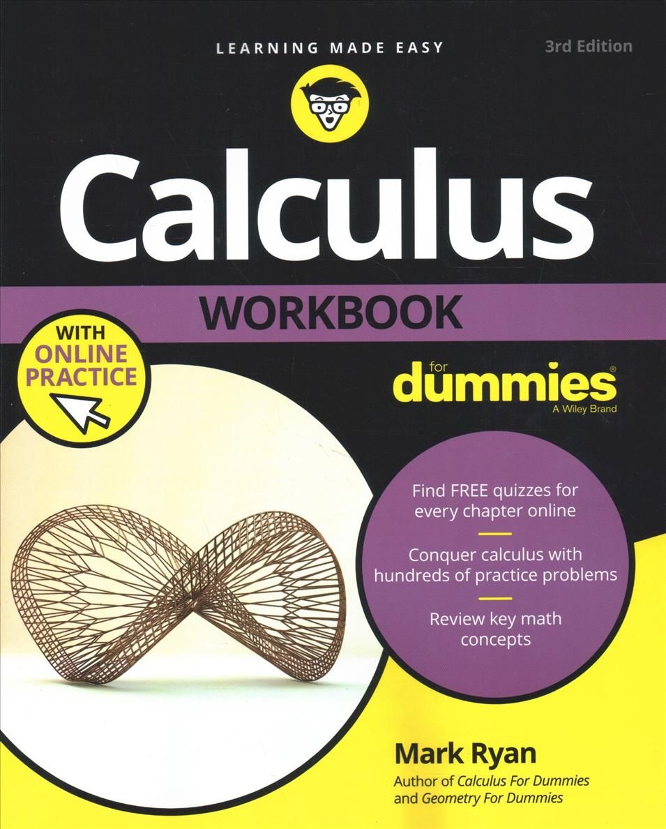 Calculus Workbook By Mark Ryan 9781119357483 (Paperback)