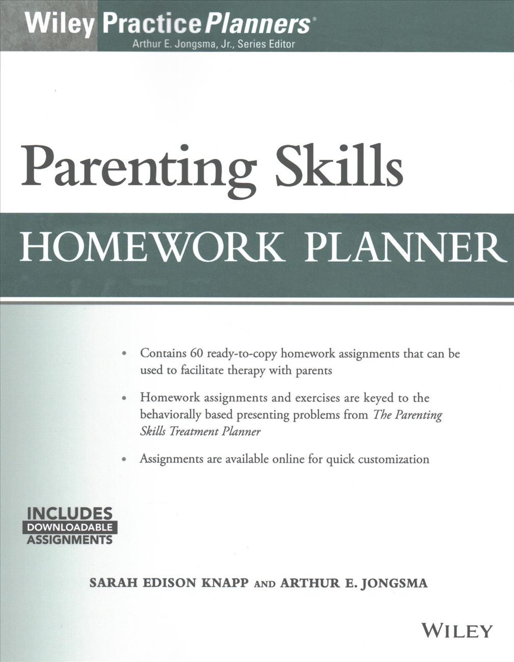 Parenting Skills Homework Planner 9781119385417 (Paperback)