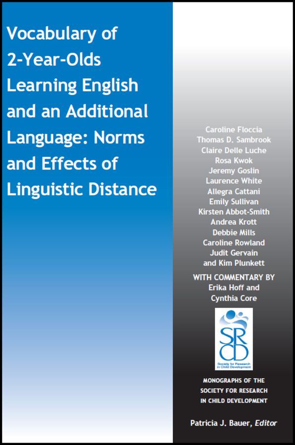 Vocabulary of 2-Year-Olds Learning English and an Additional Language