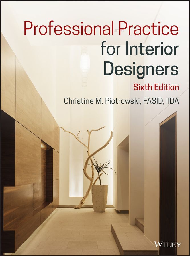 Professional Practice for Interior Designers 9781119554516 (Hardback)