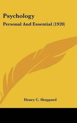Psychology By Henry C Sheppard 9781120062734 (Hardback)