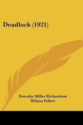 Deadlock (1921) 9781120275417 (Paperback)