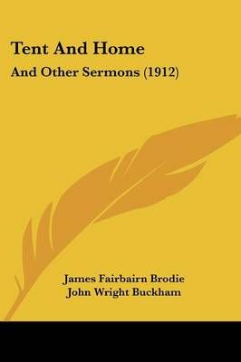 Tent And Home 9781120720498 (Paperback)