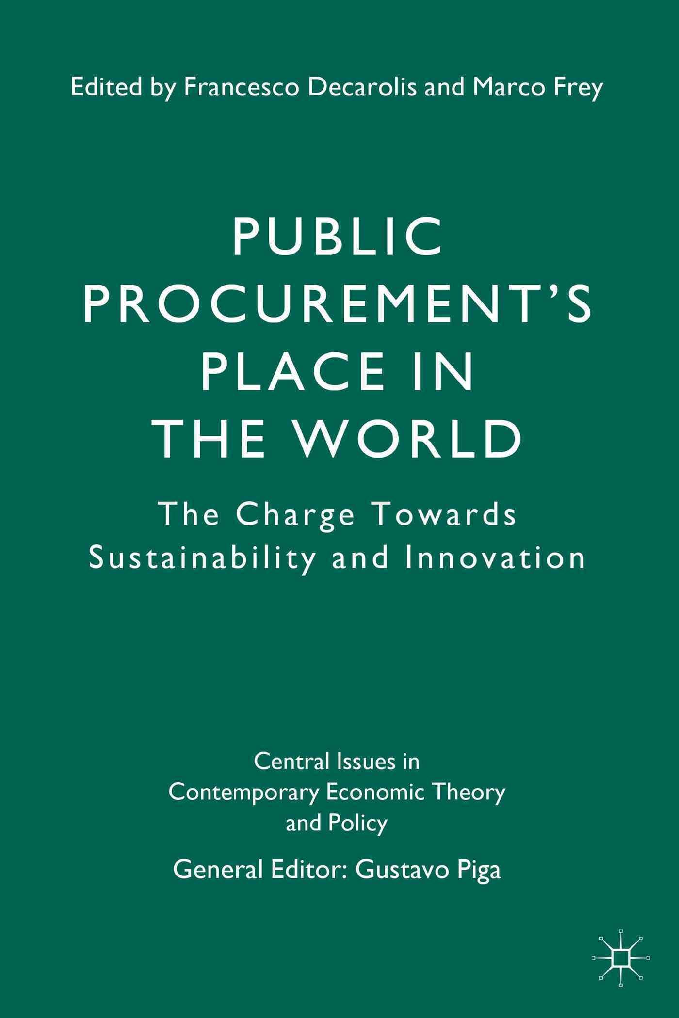 Public Procurement's Place in the World By Decarolis, Francesco
