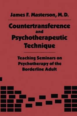 Countertransference and Psychotherapeutic Technique 9781138004405