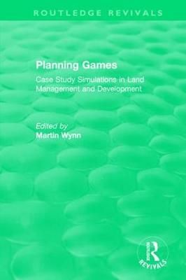 Planning Games By Martin Wynn (editor) 9781138083622 (Hardback)