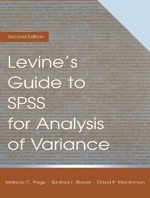 Levine's Guide to SPSS for Analysis of Variance 9781138134898