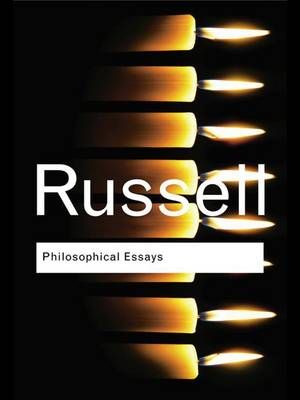 Philosophical Essays By Bertrand Russell 9781138135031 (Hardback)