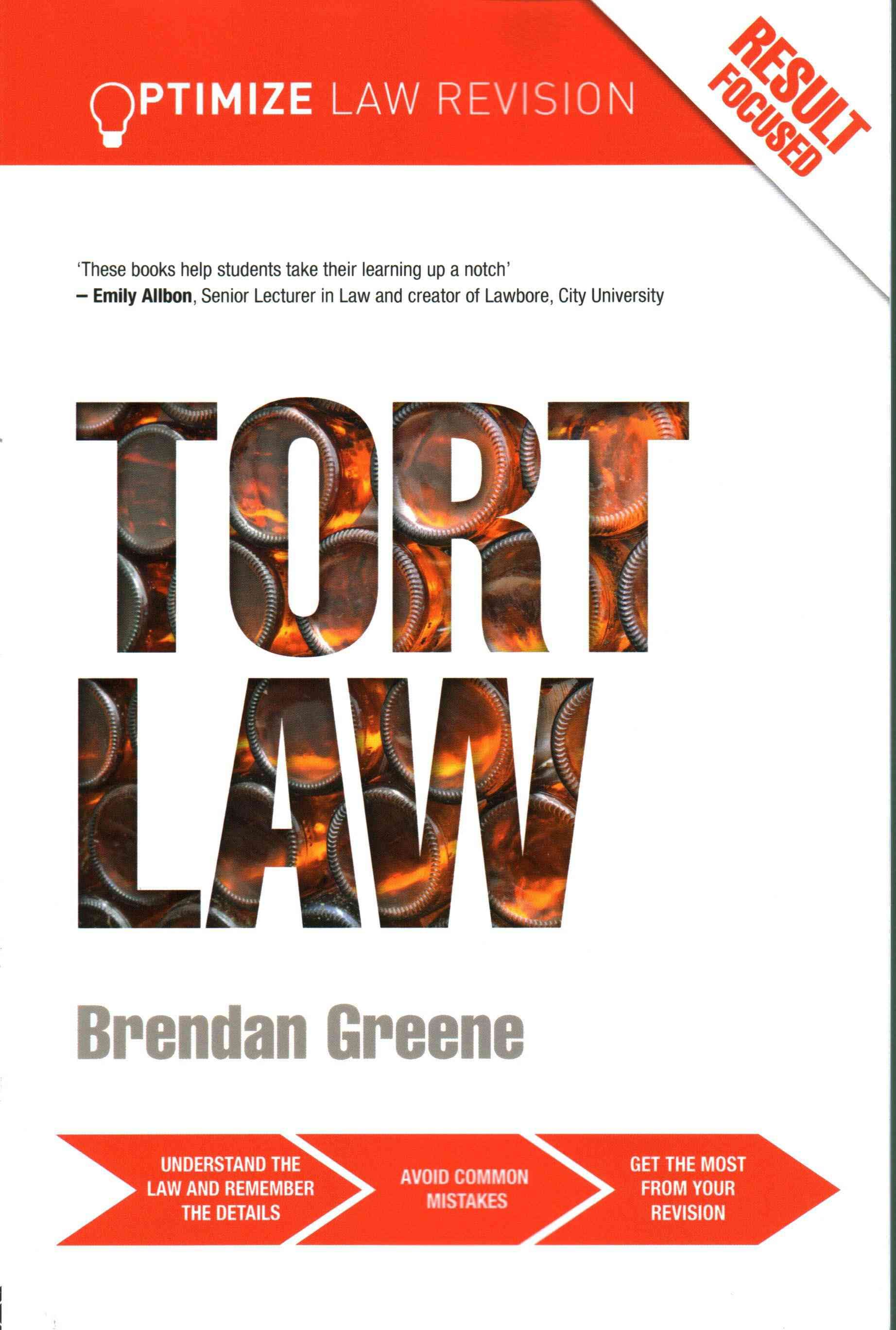 Optimize Tort Law By Greene, Brendan 9781138221512 (Paperback)