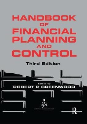Handbook of Financial Planning and Control 9781138263246 (Paperback)