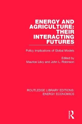 Energy and Agriculture 9781138306943 (Paperback)