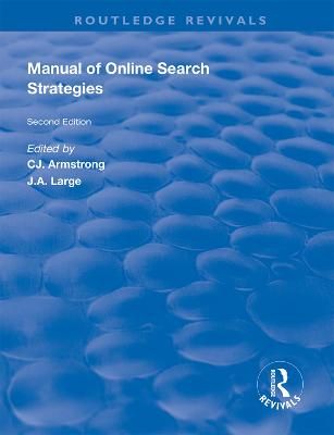 Manual of Online Search Strategies 9781138324954 (Hardback)
