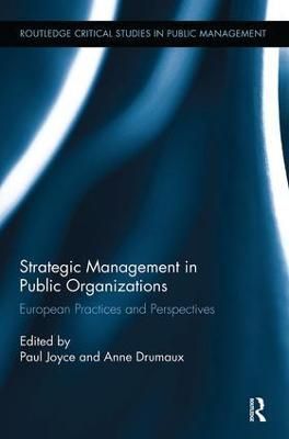 Strategic Management in Public Organizations 9781138340107 (Paperback)