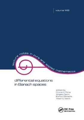 Differential Equations in Banach Spaces 9781138413214 (Hardback)