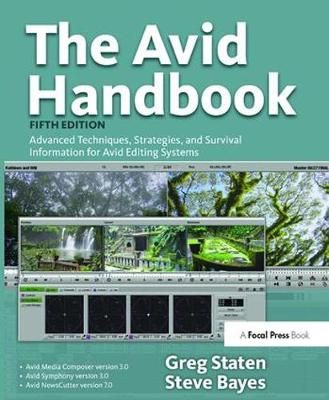 The Avid Handbook By Greg Staten 9781138419377 (Hardback)