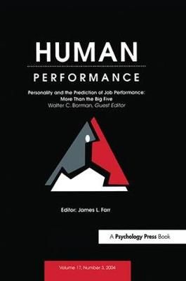 Personality and the Prediction of Job Performance 9781138424876
