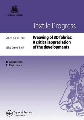Weaving of 3D Fabrics 9781138458833 (Hardback)