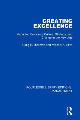 Creating Excellence By Craig R. Hickman 9781138479630 (Paperback)
