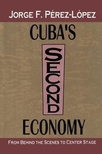 Cuba's Second Economy By Jorge F. Pérez-López 9781138508811