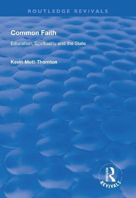 Common Faith By Kevin Mott-Thornton 9781138615915 (Paperback)