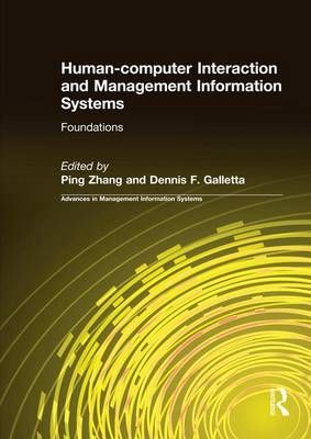 Human-Computer Interaction and Management Information Systems