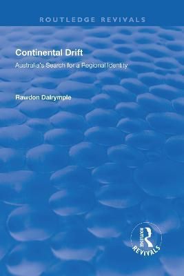 Continental Drift By Rawdon Dalrymple 9781138725317 (Hardback)