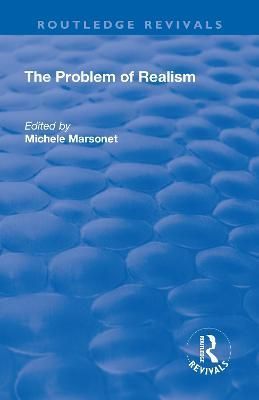The Problem of Realism By Michele Marsonet (editor) 9781138737181