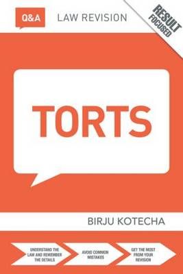 Q&A Torts By Kotecha, Birju 9781138780217 (Paperback)