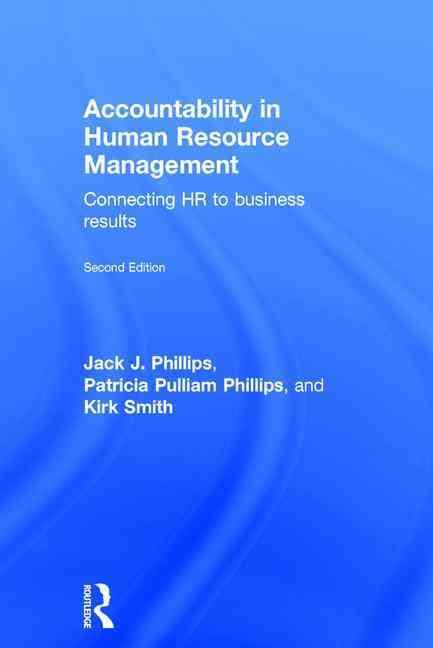 Accountability in Human Resource Management 9781138909946 (Hardback)