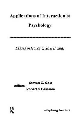 Applications of Interactionist Psychology 9781138963672 (Paperback)