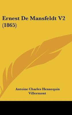 Ernest De Mansfeldt V2 (1865) By Antoine Charles Hennequin Villermont