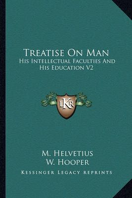 Treatise on Man 9781162964959 (Paperback)