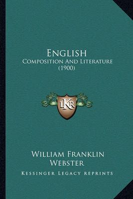 English By William Franklin Webster 9781164635321 (Paperback)