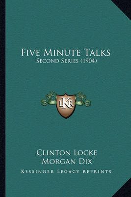 Five Minute Talks 9781164647515 (Paperback)