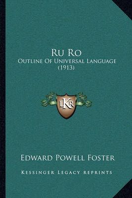 Ru Ro By Edward Powell Foster 9781164836506 (Paperback)
