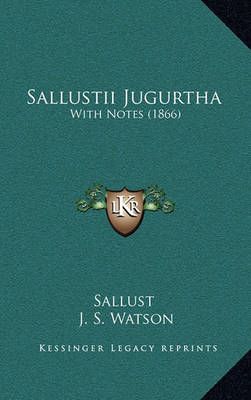 Sallustii Jugurtha 9781164841050 (Paperback)