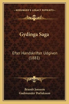 Gydinga Saga By Brandr Jonsson (author), Gudmunder Porlaksson (other)