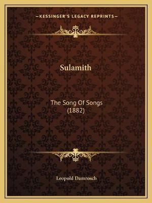 Sulamith By Leopold Damrosch 9781166151379 (Paperback)