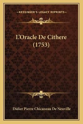 L'Oracle De Cithere (1753) By Didier Pierre Chicaneau De Neuville