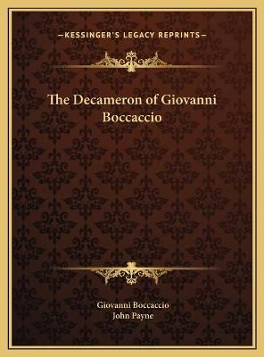 The Decameron of Giovanni Boccaccio 9781169807679 (Hardback)