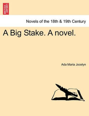 A Big Stake. a Novel. By Ada Maria Jocelyn 9781240879946 (Paperback)