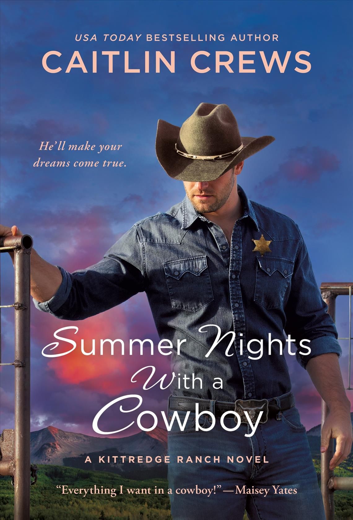 Summer Nights with a Cowboy By Caitlin Crews 9781250750020 (Paperback)